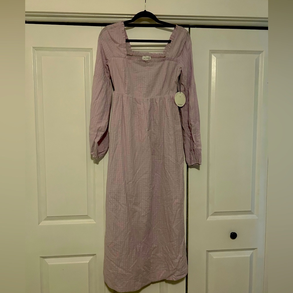 Lost and Wander Lavender Long Sleeve Dress